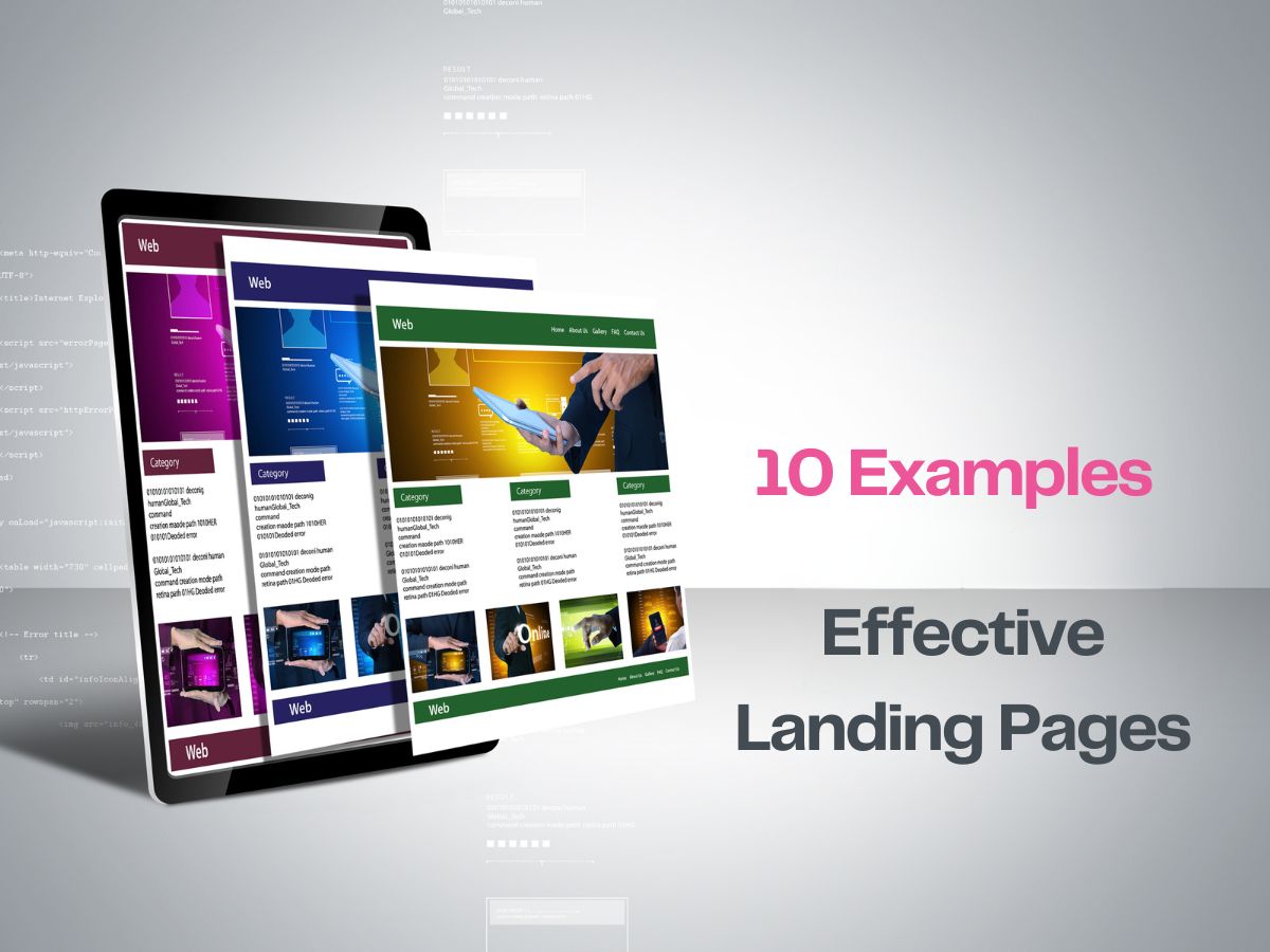 10 Examples of Effective Landing Pages and Why They Work